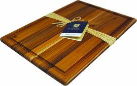 Butcher Block Chopping Block 12" x 18" Teak