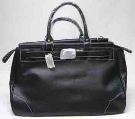 Leather/Vinyl Carry All Bag