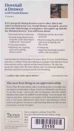 Dovetail a Drawer with Frank Klausz