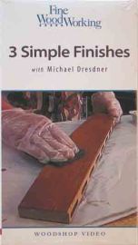 3 Simple Finishes with Michael Dresdner