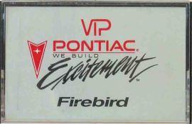VIP Pontiac Firebird, Cassette, Pontiac Corp.