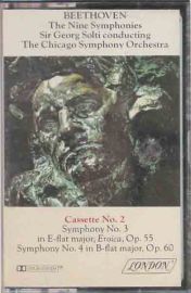 Beethoven, 9 Symphonies Cassette, London Records