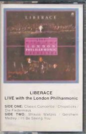 Liberace, Live wiuth the London Philharmonic,  Cassette, AVI Rec