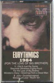Eurythmics 1984, (For the love of big Brother) Cassette,RCA Reco