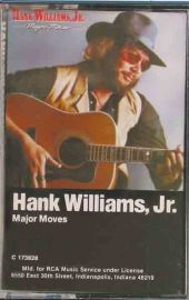 Hank williams, Jr. Major Moves, Cassette, RCA Music Service