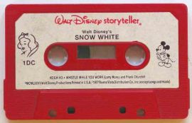 Walt Disney Storyteller Cassette, Snow White, Buena Vista Distri