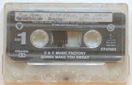 C&C Music Factory, gonna Make You Sweat Cassette, Columbia Recor