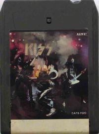 KISS 8 Track Tape