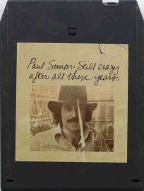 Paul Simon Still Crazy After All These Years 8 Track Tape