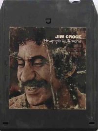 Jim Croce Photographs and Memories 8 Track Tape