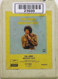 Tom Jones Greatest Hits 8 Track Tape