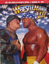 Program from Wrestle Mania VII