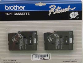 Brother P-touch Tape Cassette-Black
