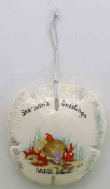 Sea...son's Greeting Christmas Ornament Catalina Island