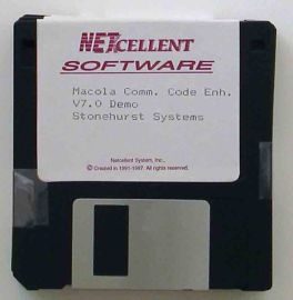 Netcellent Software Macola Comm. V 7.0 diskettes (3)