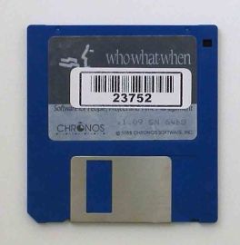 whowhatwhen software diskette