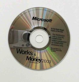Microsoft works and Money 2003