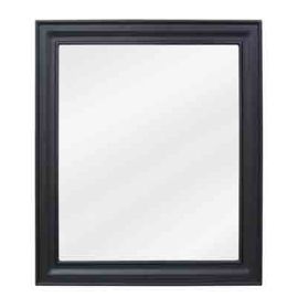 Black Douglas Mirror by Bath Elements <BR>