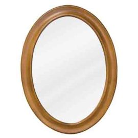 Warm Caramel Clairemont Mirror by Bath Elements <BR>