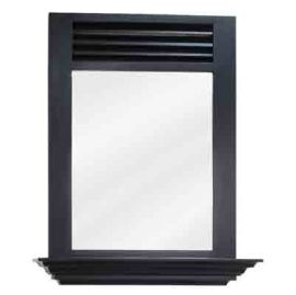 Espresso Lindley Mirror by Bath Elements<BR>