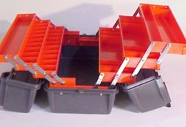Tool Box with Canteliverd Trays