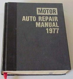 Motor Auto Repair Manual --1977