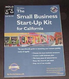 "Small Business Start-Up Kit for California, The -"