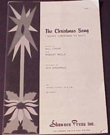 Mel Torme-The Christmas Song music for mixed voices