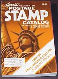 1983 Harris illustrated Postage Stamp Catolog