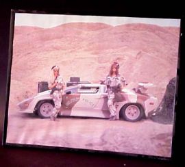 KHAKI PANTERA AND BABES MILITIA PICTURE in Frame