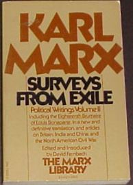 KARL MARX-SURVEYS FROM EXILE II
