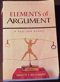 ELEMENTS IN ARGUMENT-SIXTH EDITION COURSE OF PERSUASION