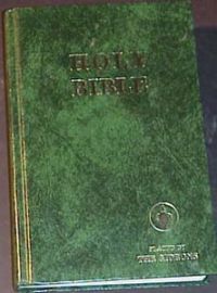 THE HOLY BIBLE-Placed by the Gideons in Time of Need