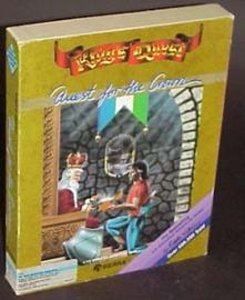 KING'S QUEST-QUEST FOR THE CROWN 3-D ADVENTURE GAME