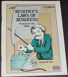MURPHY'S LAWS OF BUSINESS-POSTERS FOR THE OFFICE!