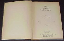 1928-THE AMERICAN BOOK OF VERSE-Notre Dame High School Library