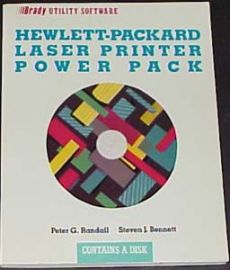 HEWLETT-PACKARD LASAR PRINTER POWER PACK-Brady Utility Software 