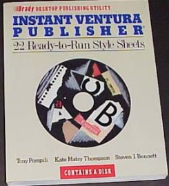 INSTANT VENTURA PUBLISHER-22 READY TO RUN STYLE SHEETS