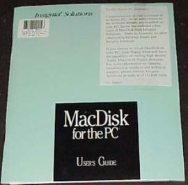 MacDisk For The PC-Software and Users Guide