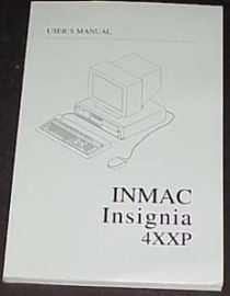 Inmac Insignia 4XXP User's Manual