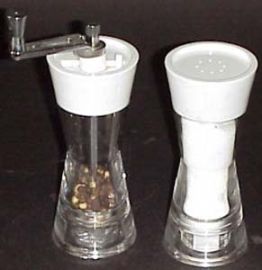 THOMPSON PEPPER GRINDER & SALT SHAKER-LARGE