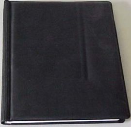 Leather Covered Address Book