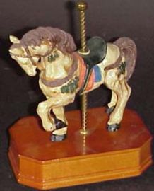 Carousel Horse Music Box