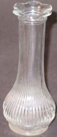CLEAR GLASS BUD VASE-Small