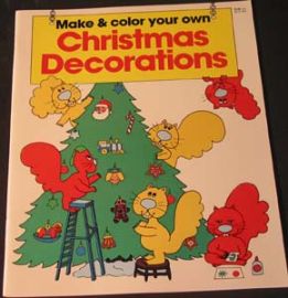 MAKE & COLOR YOUR OWN CHRISTMAS DECORATIONS!