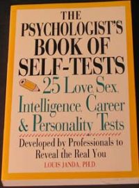 THE PSYCHOLOGIST'S BOOK OF SELF-TESTS-1ST EDITION