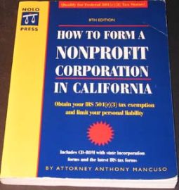 How to form a Nonprofit Corporation in California