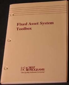 FIXED ASSET SYSTEM TOOLBOX GUIDES