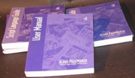 ALDUS PAGEMAKER USER MANUAL SCRIPT LANGUAGE GUIDE & MORE