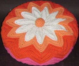 Colorful Hand Crafted Cushion Button